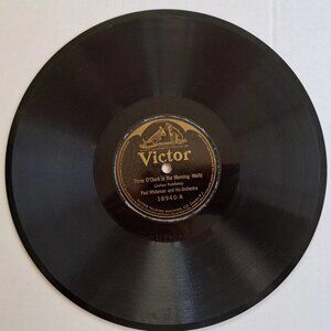 VICTOR Record 78 rpm 18940 THREE OCLOCK IN THE MORNING / ORIENTAL FOX TROT